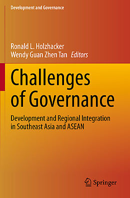 Couverture cartonnée Challenges of Governance de 