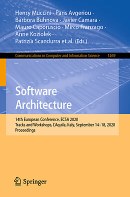 eBook (pdf) Software Architecture de 