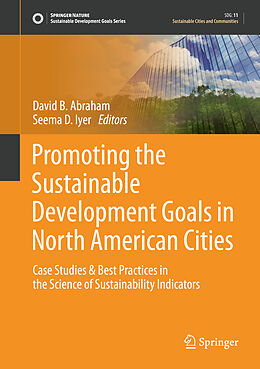 Fester Einband Promoting the Sustainable Development Goals in North American Cities von 