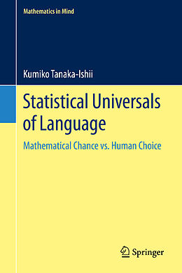 eBook (pdf) Statistical Universals of Language de Kumiko Tanaka-Ishii
