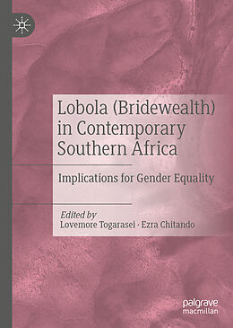 Livre Relié Lobola (Bridewealth) in Contemporary Southern Africa de 