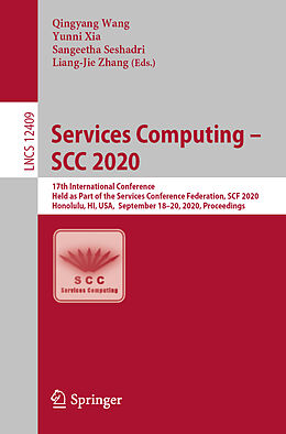 Kartonierter Einband Services Computing   SCC 2020 von 