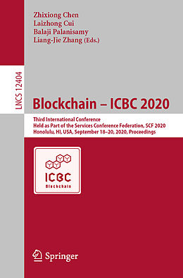 Kartonierter Einband Blockchain   ICBC 2020 von 