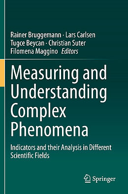 Couverture cartonnée Measuring and Understanding Complex Phenomena de 