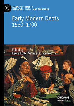 Couverture cartonnée Early Modern Debts de 