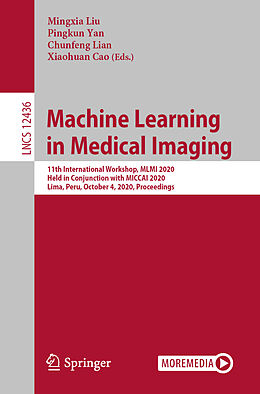Kartonierter Einband Machine Learning in Medical Imaging von 