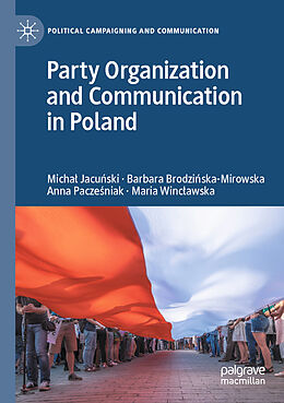 Kartonierter Einband Party Organization and Communication in Poland von Micha  Jacu ski, Maria Winc awska, Anna Pacze niak