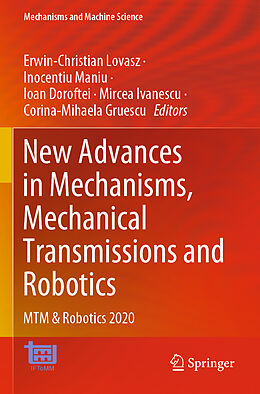 Kartonierter Einband New Advances in Mechanisms, Mechanical Transmissions and Robotics von 