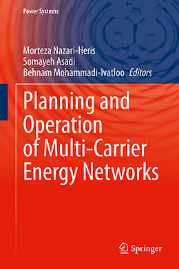 Fester Einband Planning and Operation of Multi-Carrier Energy Networks von 