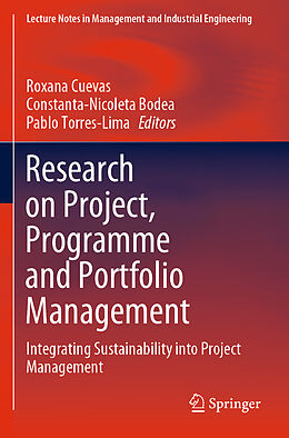 Couverture cartonnée Research on Project, Programme and Portfolio Management de 