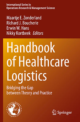 Couverture cartonnée Handbook of Healthcare Logistics de 