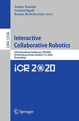 E-Book (pdf) Interactive Collaborative Robotics von 