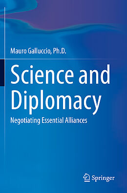 Couverture cartonnée Science and Diplomacy de Ph. D. Galluccio