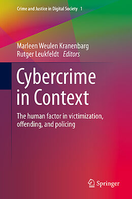 Livre Relié Cybercrime in Context de 