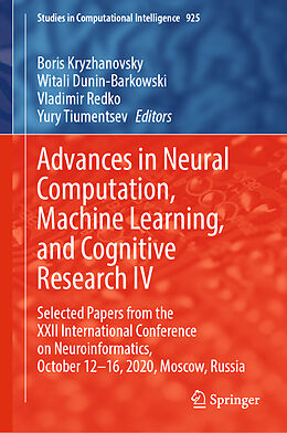 Fester Einband Advances in Neural Computation, Machine Learning, and Cognitive Research IV von 