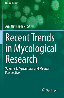 Couverture cartonnée Recent Trends in Mycological Research de 