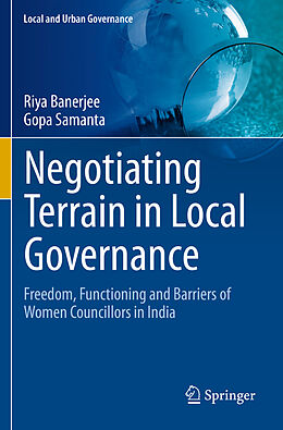 Kartonierter Einband Negotiating Terrain in Local Governance von Gopa Samanta, Riya Banerjee