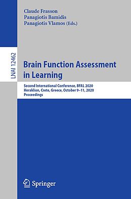 eBook (pdf) Brain Function Assessment in Learning de 