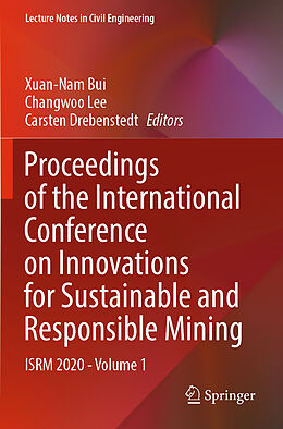 Couverture cartonnée Proceedings of the International Conference on Innovations for Sustainable and Responsible Mining de 