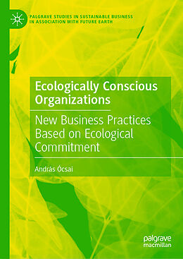 Livre Relié Ecologically Conscious Organizations de András Ócsai