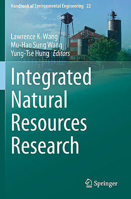 Couverture cartonnée Integrated Natural Resources Research de 