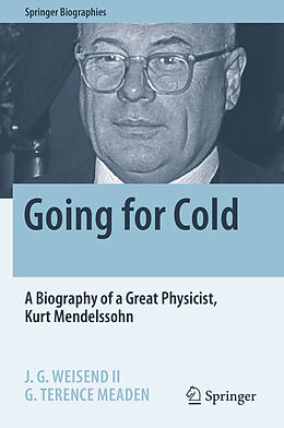 Couverture cartonnée Going for Cold de G. Terence Meaden, J. G. Weisend II