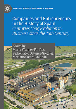 Couverture cartonnée Companies and Entrepreneurs in the History of Spain de 