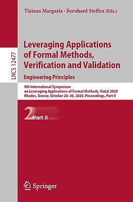 eBook (pdf) Leveraging Applications of Formal Methods, Verification and Validation: Engineering Principles de 