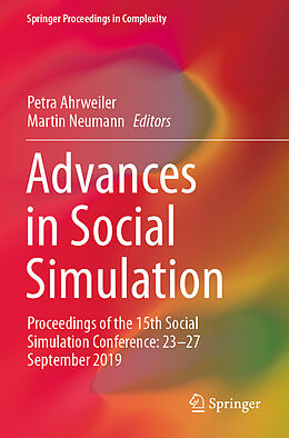 Couverture cartonnée Advances in Social Simulation de 