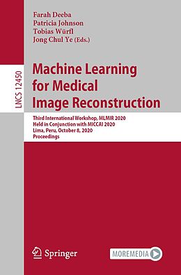 E-Book (pdf) Machine Learning for Medical Image Reconstruction von 