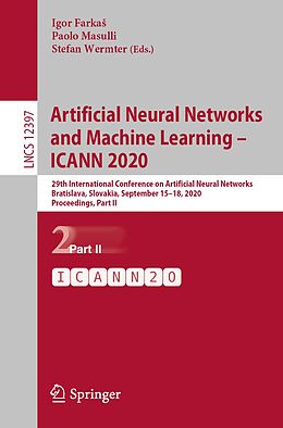 E-Book (pdf) Artificial Neural Networks and Machine Learning - ICANN 2020 von 