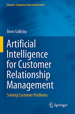 Couverture cartonnée Artificial Intelligence for Customer Relationship Management de Boris Galitsky