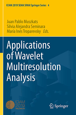 Couverture cartonnée Applications of Wavelet Multiresolution Analysis de 
