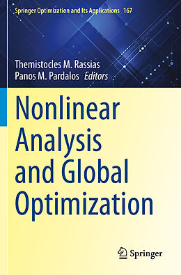 Kartonierter Einband Nonlinear Analysis and Global Optimization von 