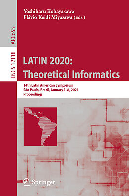 Kartonierter Einband LATIN 2020: Theoretical Informatics von 
