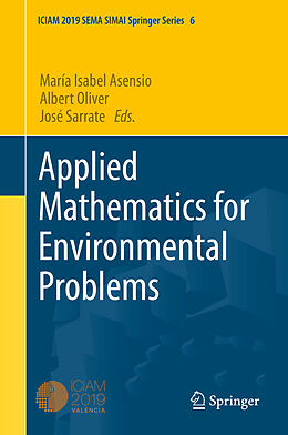 Fester Einband Applied Mathematics for Environmental Problems von 