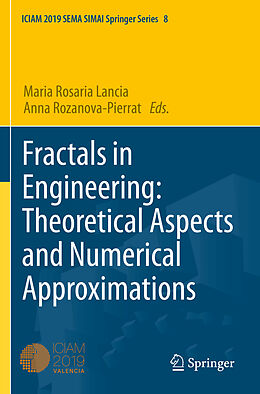 Couverture cartonnée Fractals in Engineering: Theoretical Aspects and Numerical Approximations de 