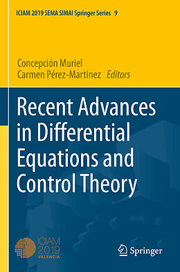 Couverture cartonnée Recent Advances in Differential Equations and Control Theory de 