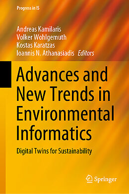 Livre Relié Advances and New Trends in Environmental Informatics de 