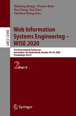 eBook (pdf) Web Information Systems Engineering - WISE 2020 de 