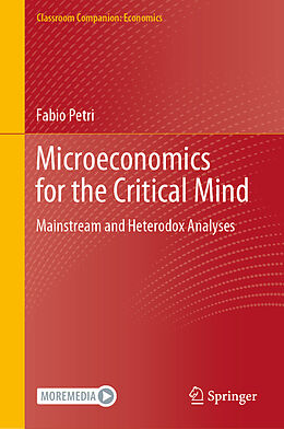 Fester Einband Microeconomics for the Critical Mind von Fabio Petri