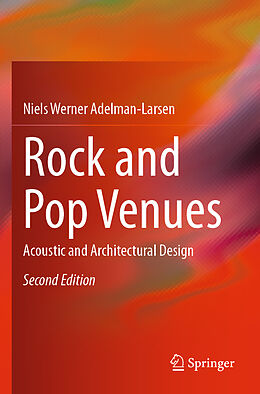 Couverture cartonnée Rock and Pop Venues de Niels Werner Adelman-Larsen