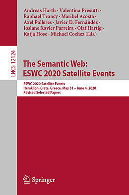 Kartonierter Einband The Semantic Web: ESWC 2020 Satellite Events von 