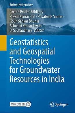 Livre Relié Geostatistics and Geospatial Technologies for Groundwater Resources in India de 