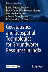 eBook (pdf) Geostatistics and Geospatial Technologies for Groundwater Resources in India de 