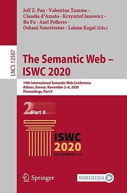 Kartonierter Einband The Semantic Web   ISWC 2020 von 