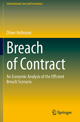 Couverture cartonnée Breach of Contract de Oliver Hofmann