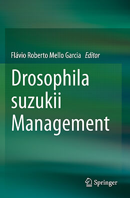Couverture cartonnée Drosophila suzukii Management de 