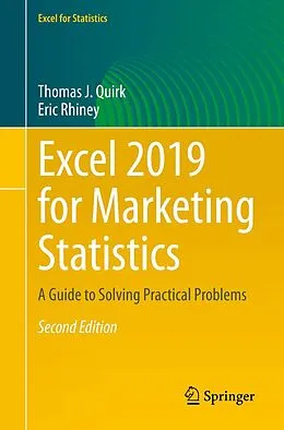 E-Book (pdf) Excel 2019 for Marketing Statistics von Thomas J. Quirk, Eric Rhiney
