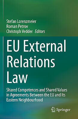 Couverture cartonnée EU External Relations Law de 